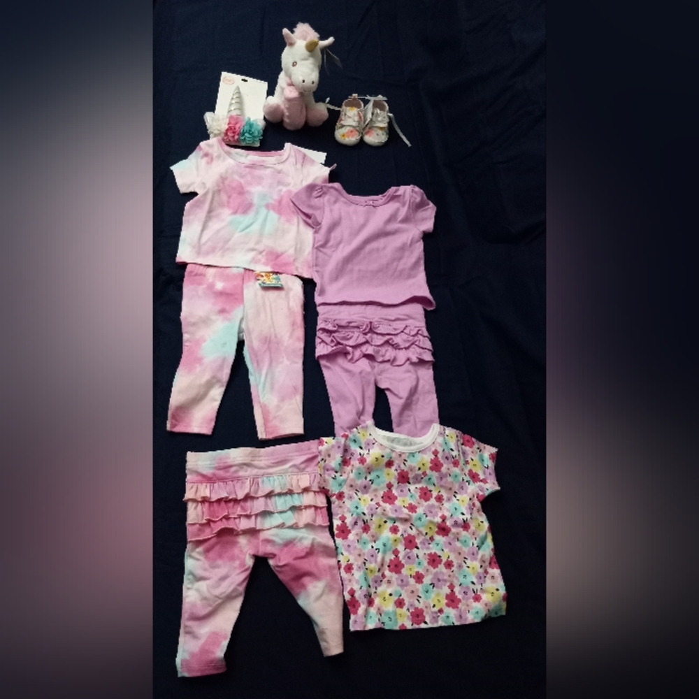 Brand new with tags lot of girls clothes size 0 to 3 months